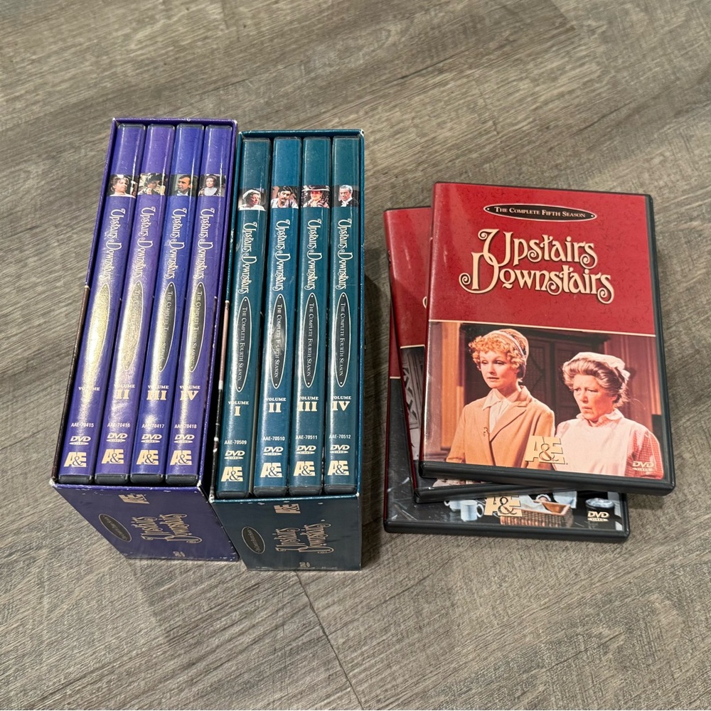 Upstairs Downstairs DVD tv series set 3rd season, fourth season and 5th episodes